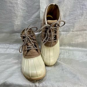 MAGELLAN Duck Rubber Weather Boots Women's Size 6M